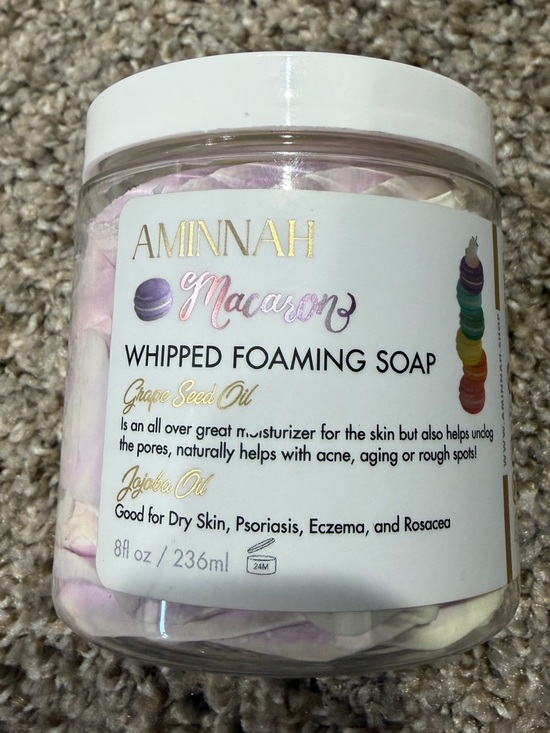 Aminnah Other - AMINNAH - Macaron Whipped Foaming Soap NEW